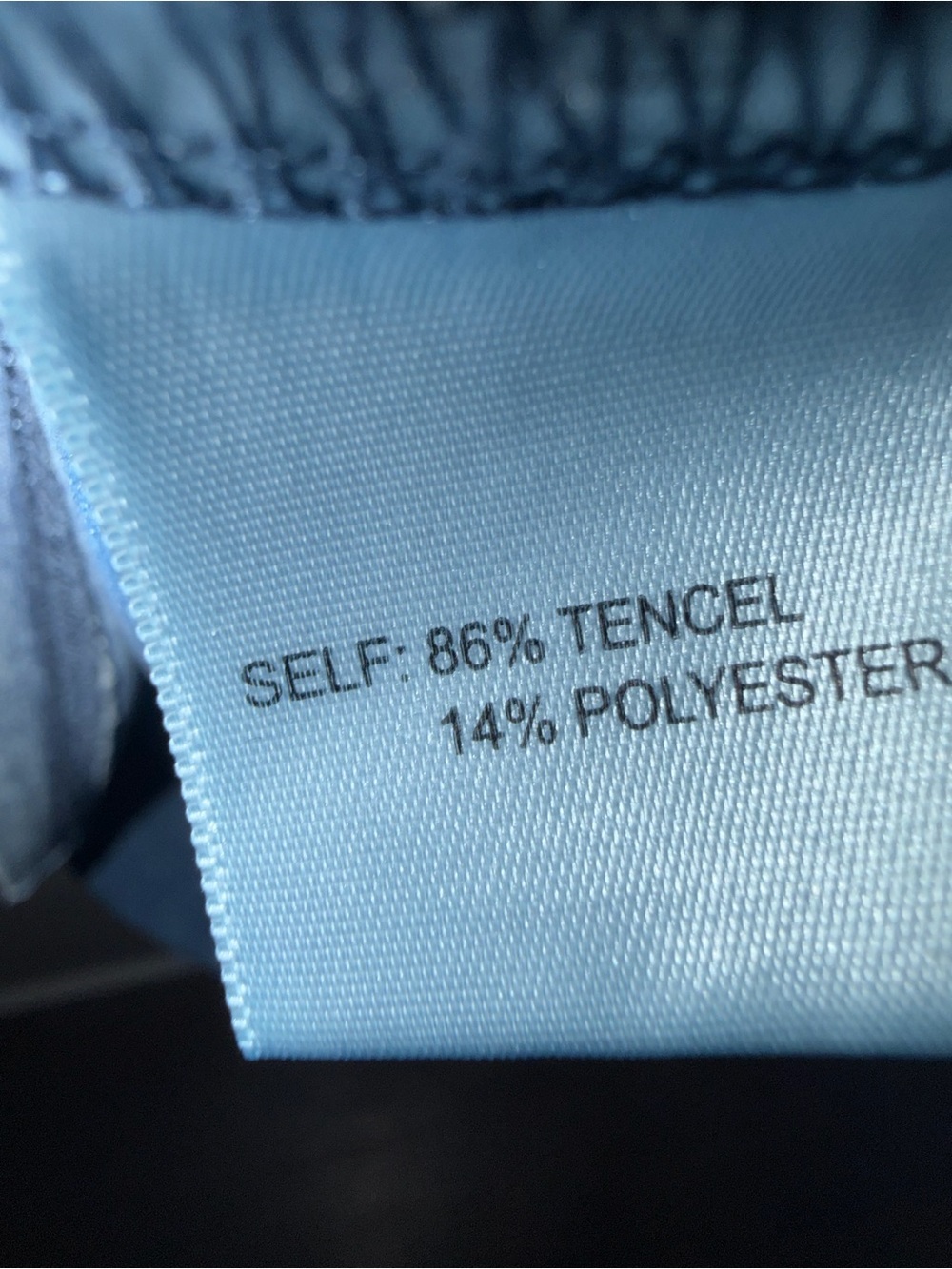 Jane and Delancey Washed Blue Short Sleeve Ruffle Top - Picture 7 of 9